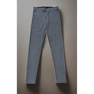 Aeropostale Womens Size Small Gray Cotton Blend Stretch Waist Leggings